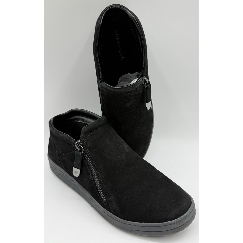Easy Spirit Senovia‎ Womens Size 8.5 M Leather Suede Ankle Shoe Zipper Boot